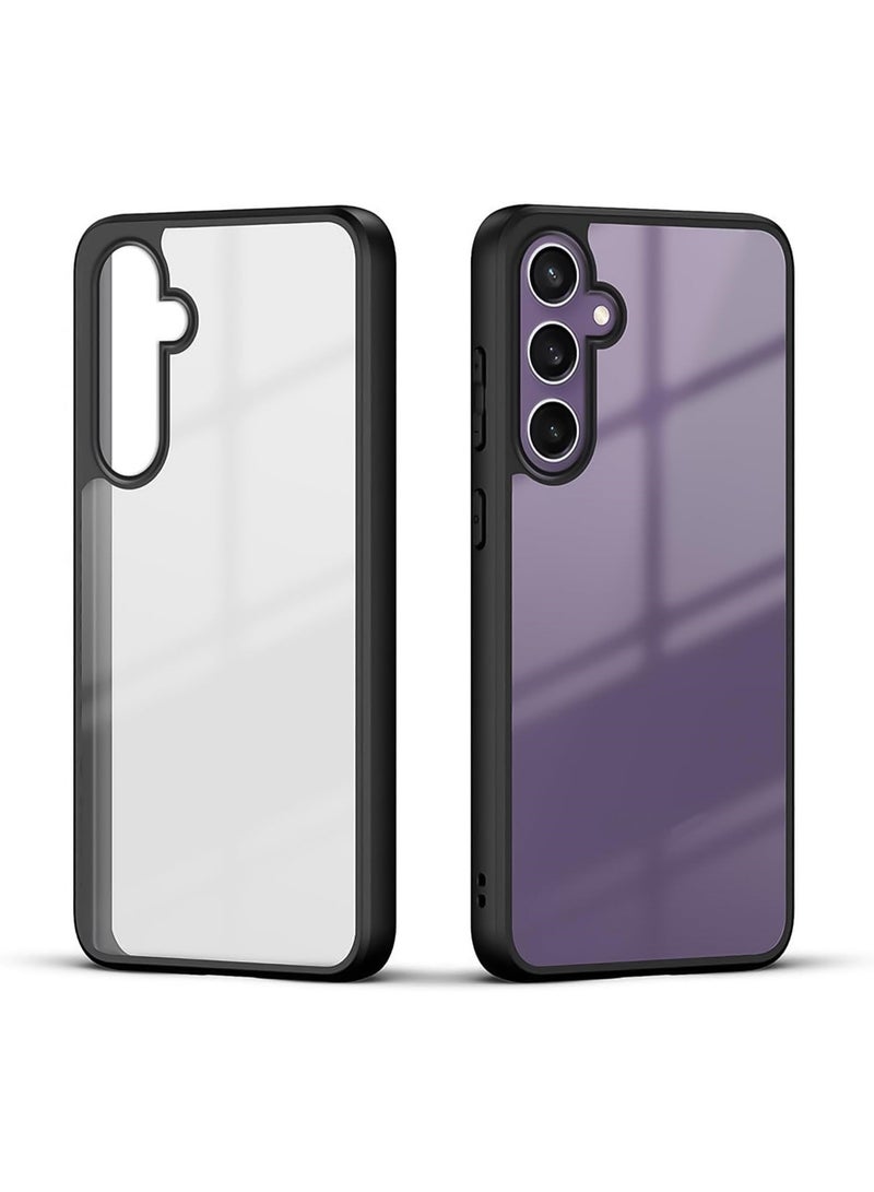 جراب شفاف لهاتف سامسونج جالاكسي A56 / A36، ظهر صلب شفاف من البولي كربونات وممتص للصدمات من البولي يوريثين الحراري الناعم [لا يصفر] جراب حماية رفيع مضاد للصدمات لهاتف جالاكسي A56 / A36 - Image 2